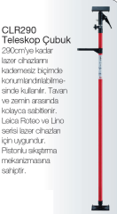 Leica CLR290 Teleskobik Çubuk