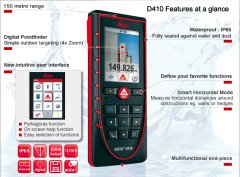 Leica Disto D410 Lazer Metre 150 mt.