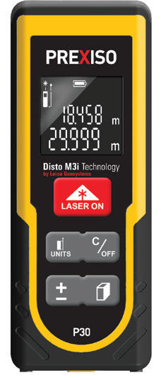 Prexiso P30 Lazer Metre (30 Metre)