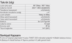 Leica Lino L2s Çizgi Lazer