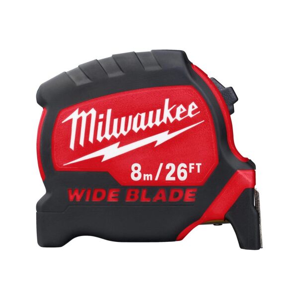 Milwaukee 4932471818 8 m Premium Geniş Bıçak Şerit Metre