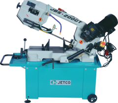 Jetco JBS-200GT Şerit Testere Kesim Makinası-Trifaze-Şanzumanlı