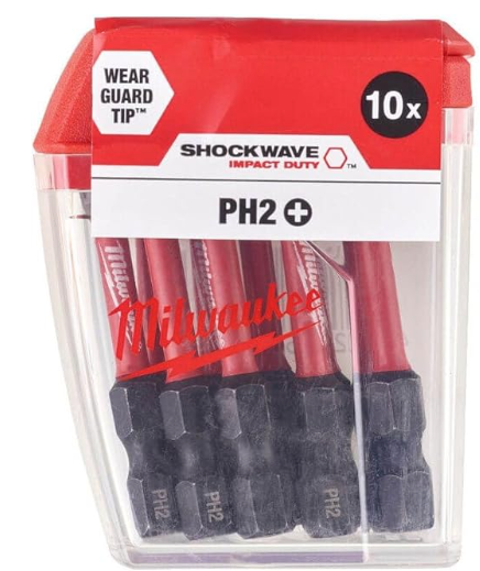 MILWAUKEE T4932430855 Bits Uç PH2 50Mm 10Lu Paket