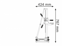Bosch GCR 180 Karot Sehpası