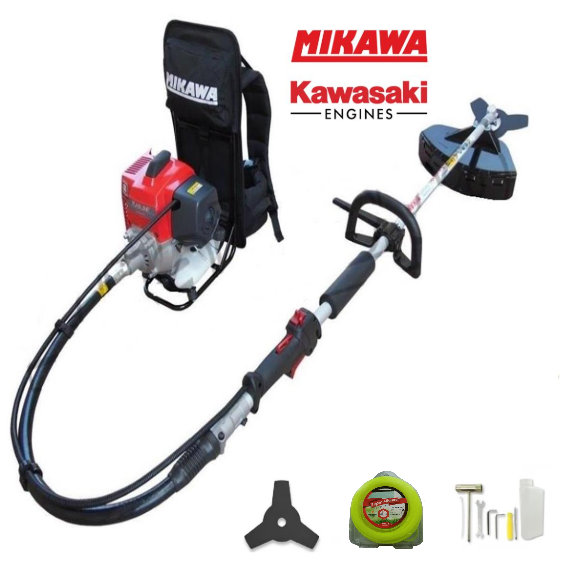 Mikawa BP260 Kawasaki TJ53E 3 Hp Benzinli Sırt Tırpan (Misina Hediyeli)