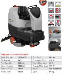 Lavor SCL Comfort SR90 Akulu Zemin Yikama