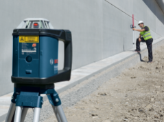 Bosch GRL 500 HV Set Rotasyon Lazeri  Set Mira+Sehpa Dış Mekan İçin