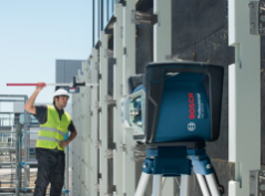 Bosch GRL 500 HV Set Rotasyon Lazeri  Set Mira+Sehpa Dış Mekan İçin