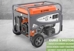 Lutian LT6500 EN-4 Jeneratör 5,5 Kva Marşlı Monofaze