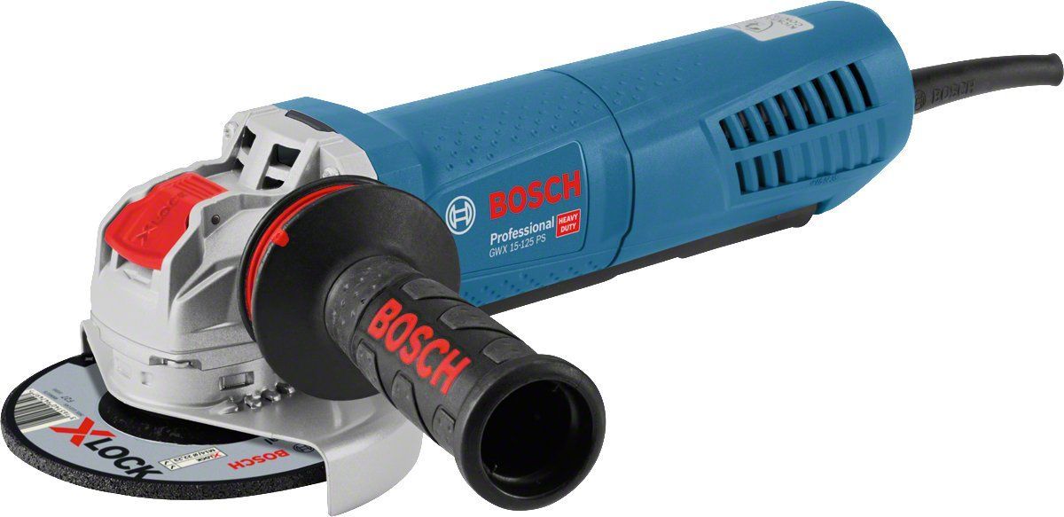 Bosch GWX 15-125 PS X-Lock Avuç Taşlama Makinası