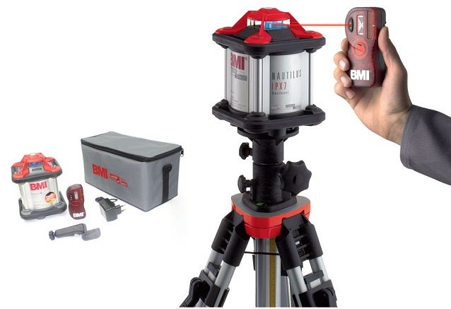 Bmi IPX7 648 03 AH Set İnşaat Lazeri Yatay Nautılus