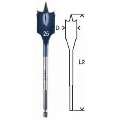 Bosch 8*152 mm Yaprak Ahşap Ucu