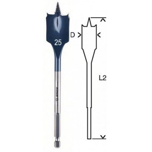 Bosch 14*152 mm Yaprak Ahşap Ucu