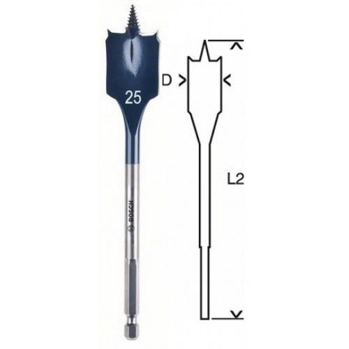 Bosch 22*152 mm Yaprak Ahşap Ucu
