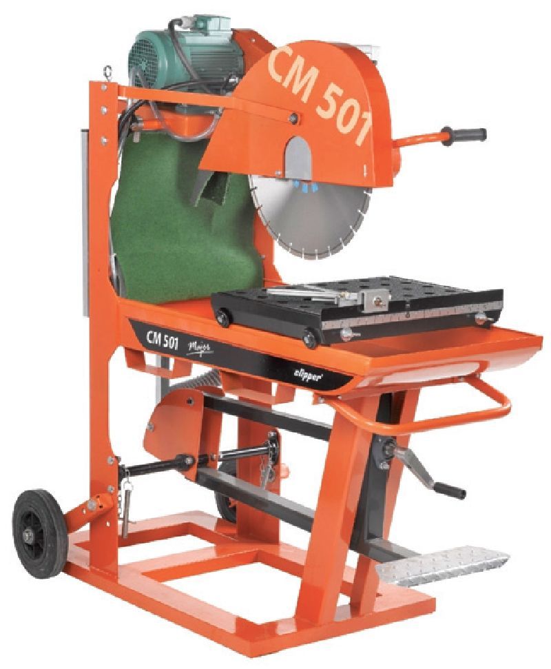 Norton Clipper Major CM501-3.55 Seramik Mermer Granit ve Ateş Tuğlası Kesim Makinası Elektrikli