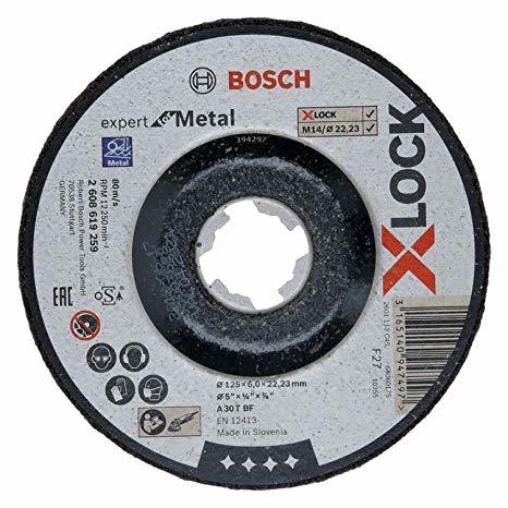 Bosch X-Lock 125*6 mm Expert For Metal