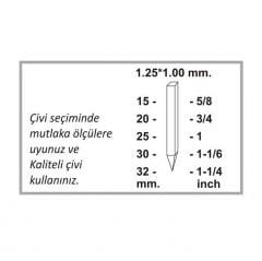 Gison GP-P18/30 Havalı Çivi Çakma Tabancası