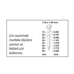 Gison GP-F18/50 Havalı Çivi Çakma Tabancası