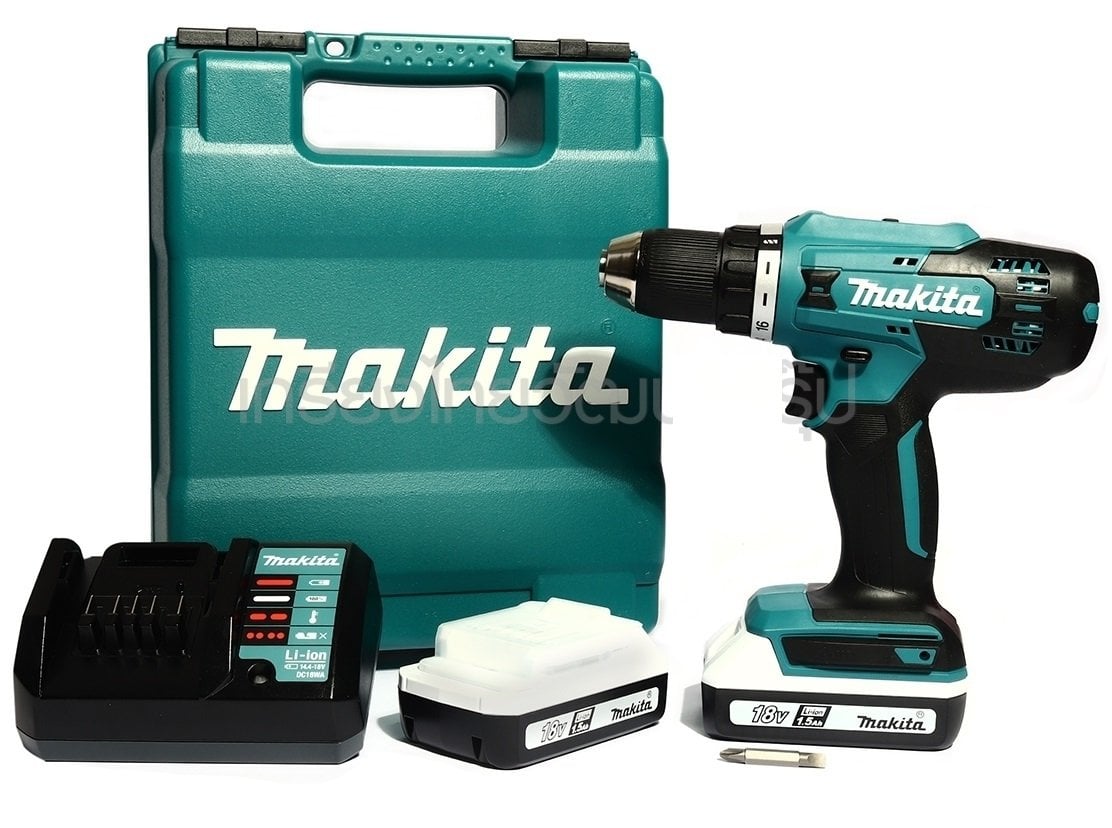 Makita DF488D002 18 V Çift Akülü 1.5 Ah Matkap