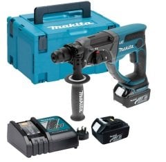 Makita DHR202RTJ 18V Li Çift Akülü Akülü Kırıcı Delici Matkap