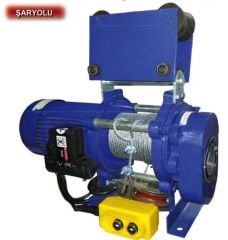 Max Extra Şaryolu Endüstriyel Vinç Trifaze 300/600 kg